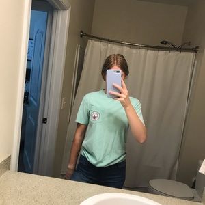Southern shirt company teal tshirt